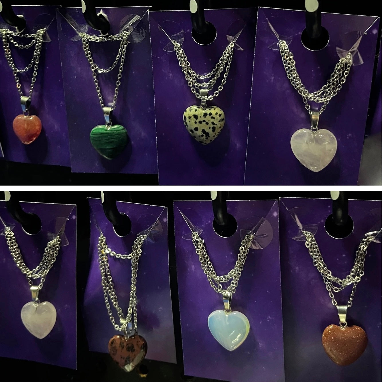 Crystal Heart Necklace Mystery Capsule Scoop
