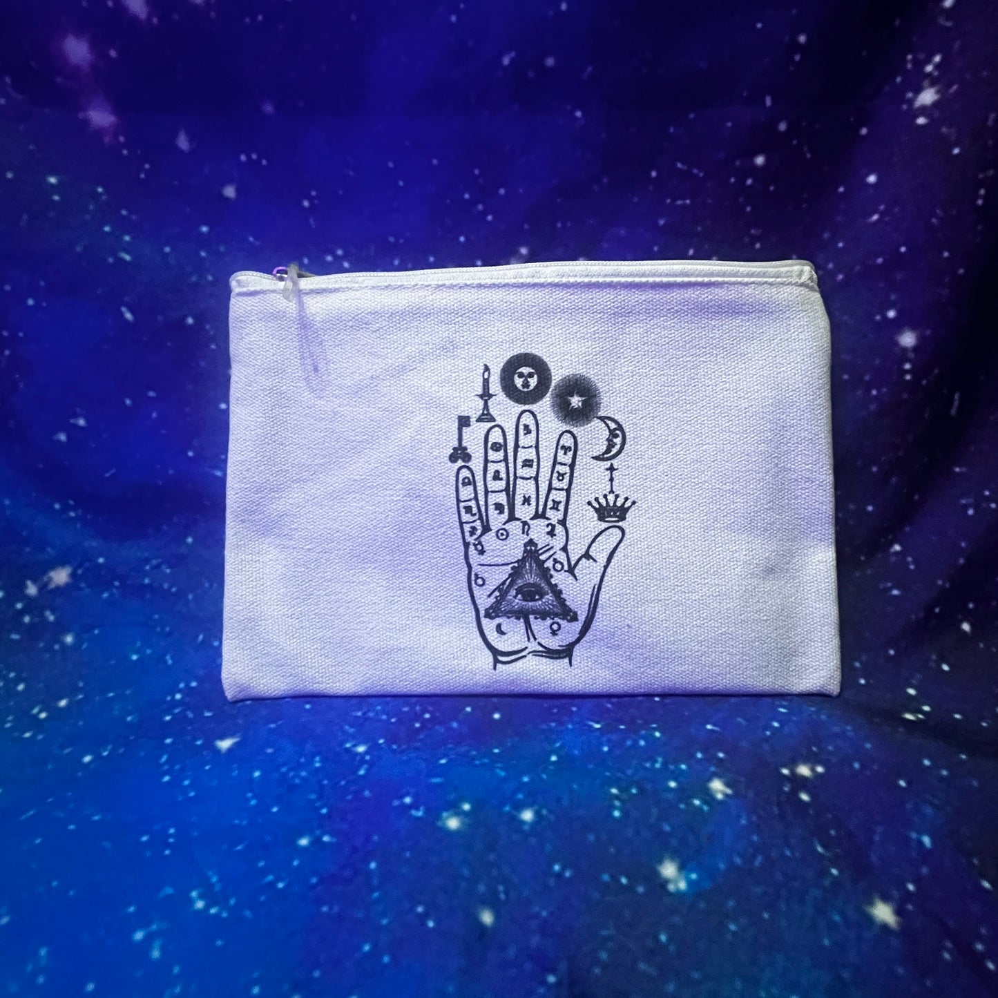 White Zippered Bag - VARIOUS STYLES