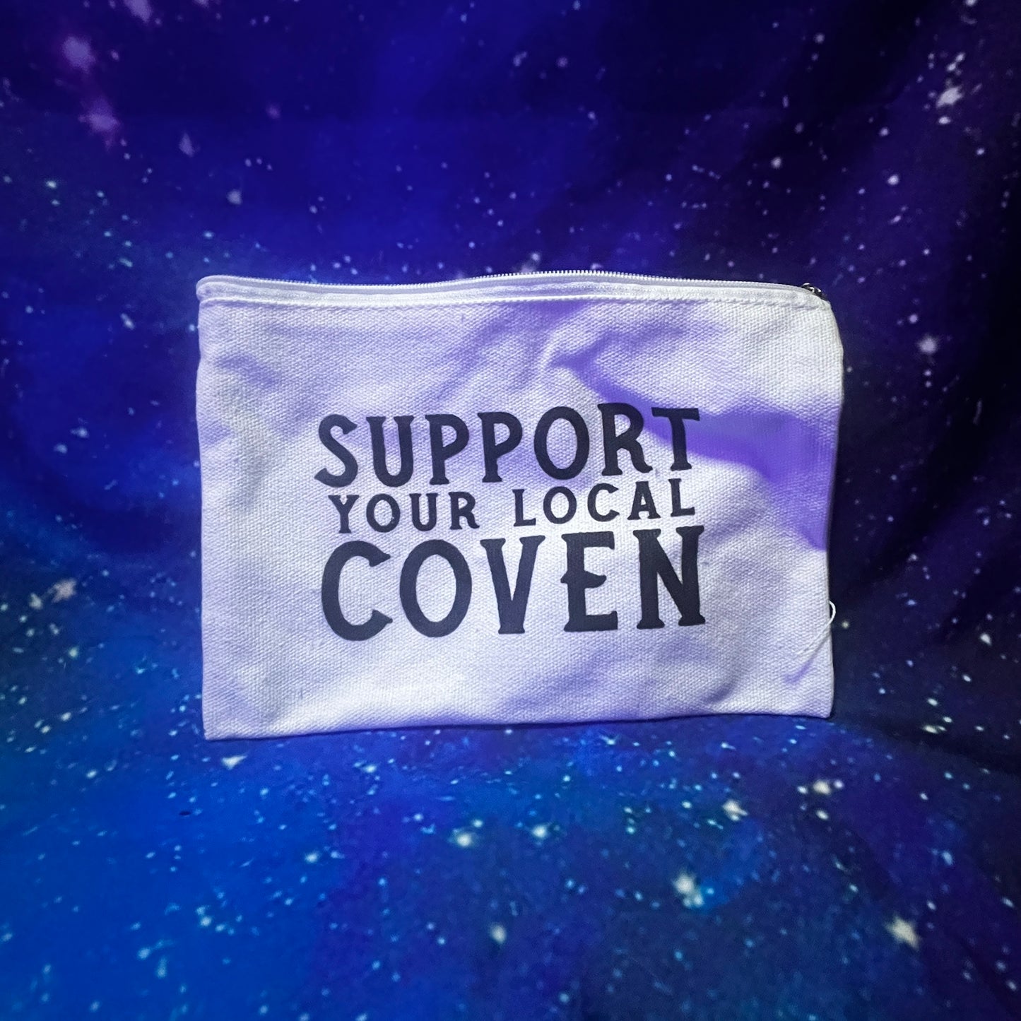White Zippered Bag - VARIOUS STYLES