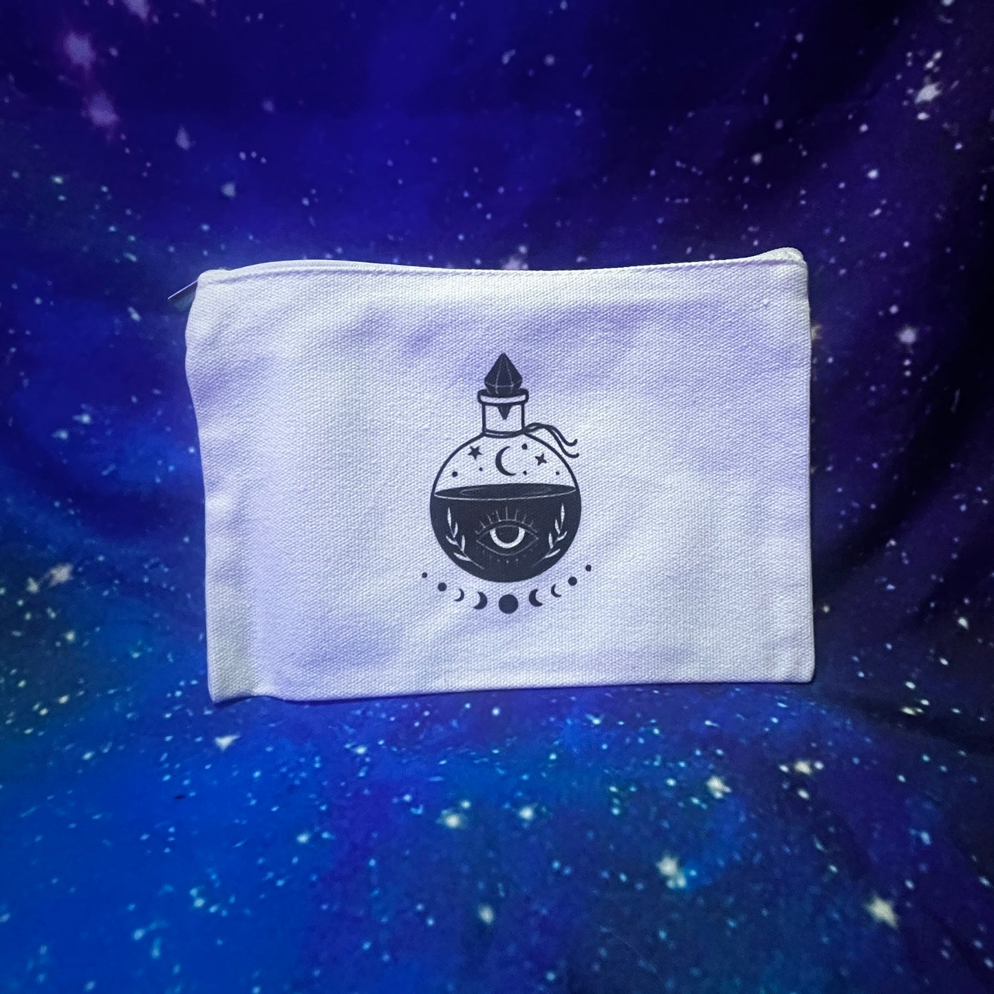 White Zippered Bag - VARIOUS STYLES
