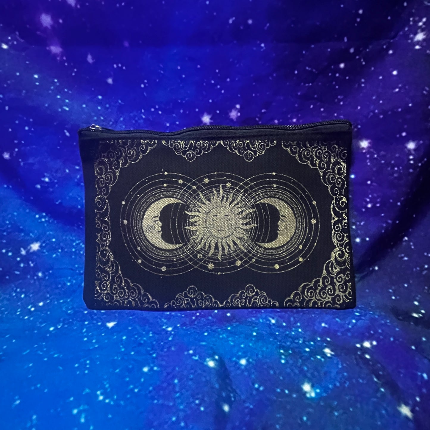 Black Zippered Bag - VARIOUS STYLES
