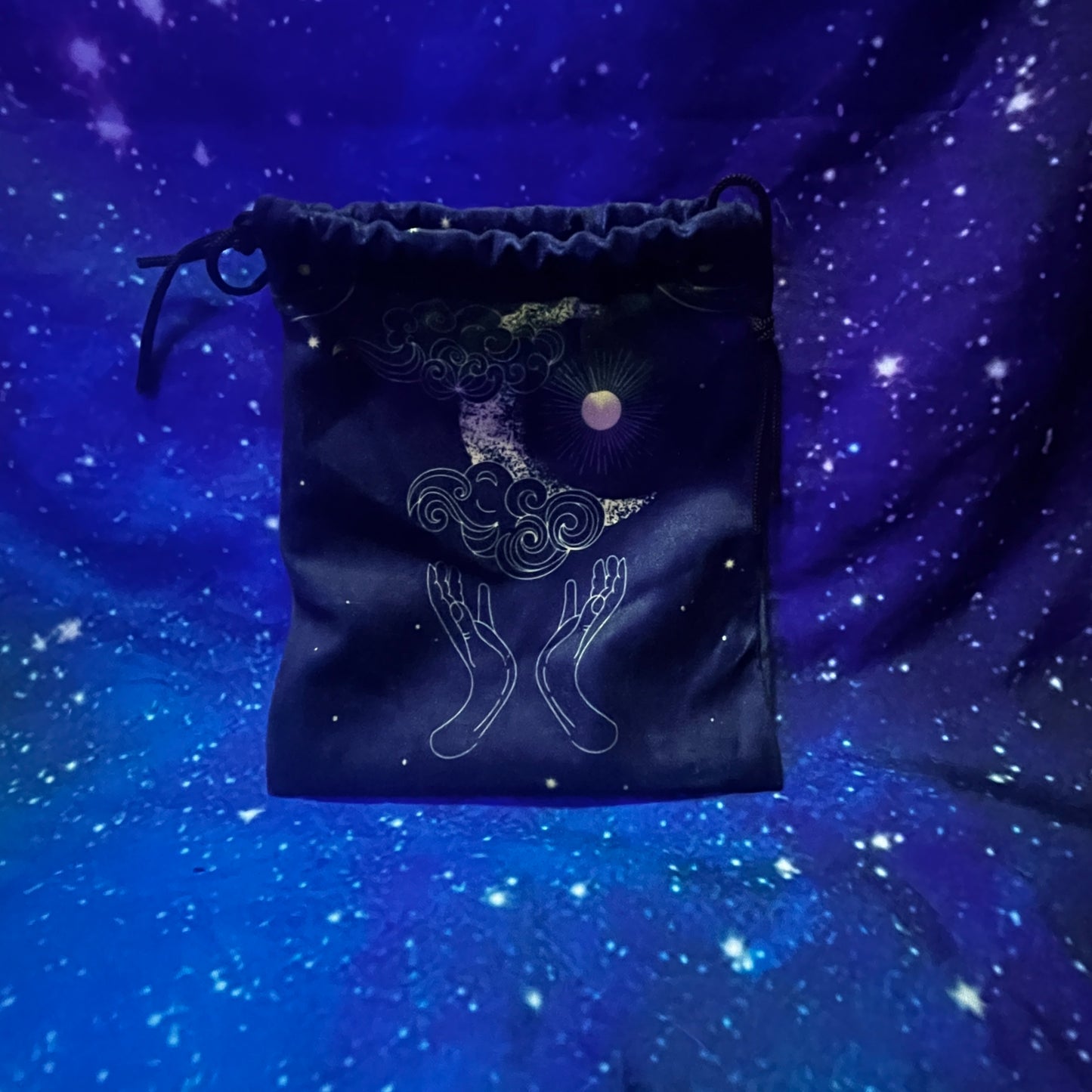 Blue Drawstring Bags - VARIOUS STYLES