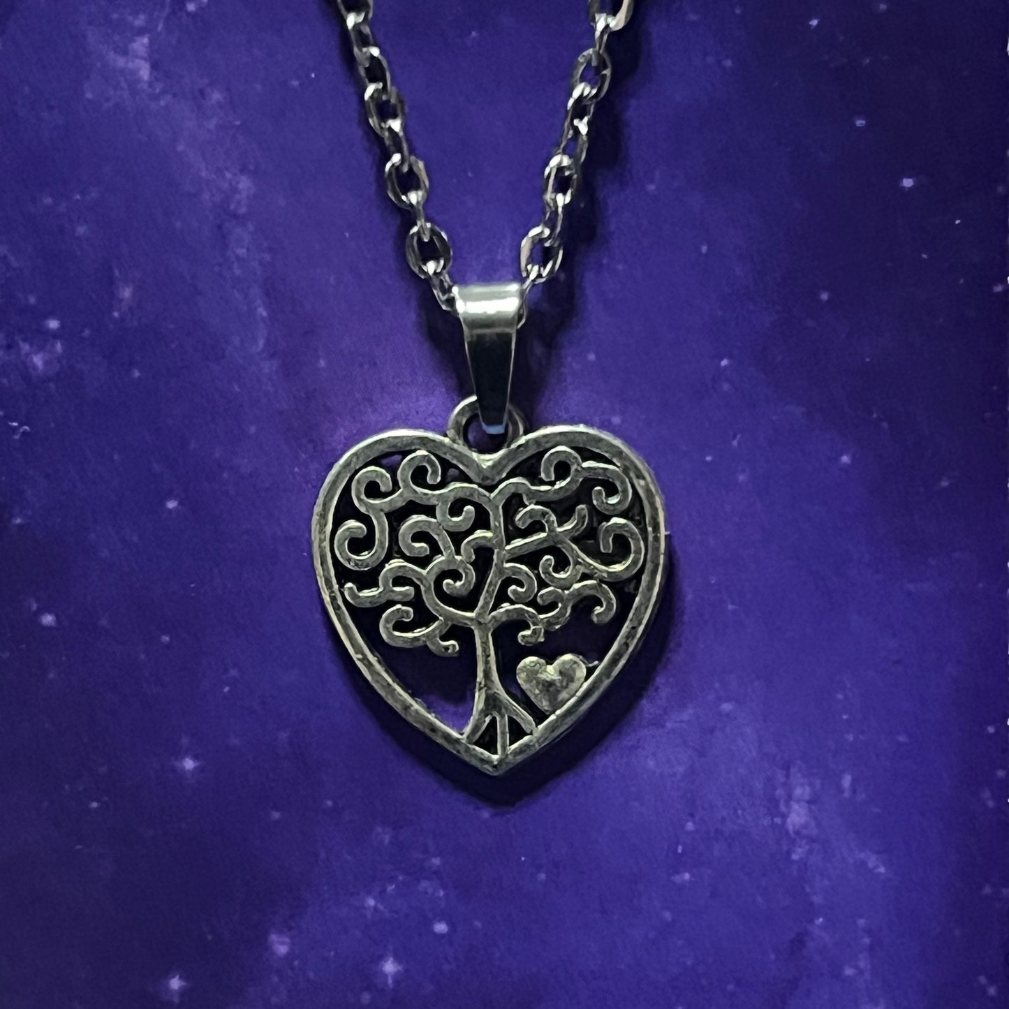 Heart Tree Of Life Necklace