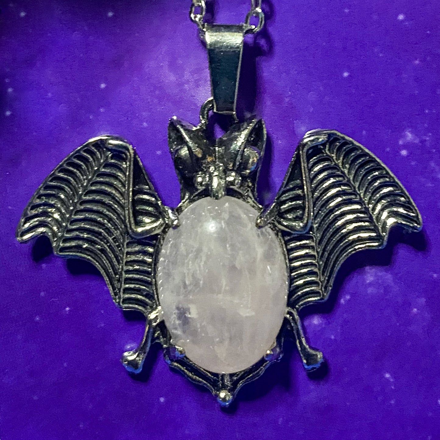 Crystal Bat Necklace - VARIOUS COLOURS