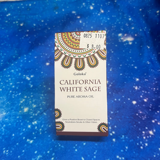 Aroma Oil - California White Sage