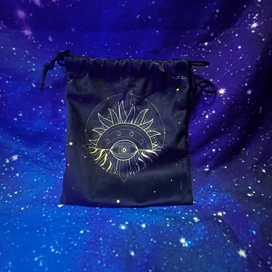 Blue Drawstring Bags - VARIOUS STYLES