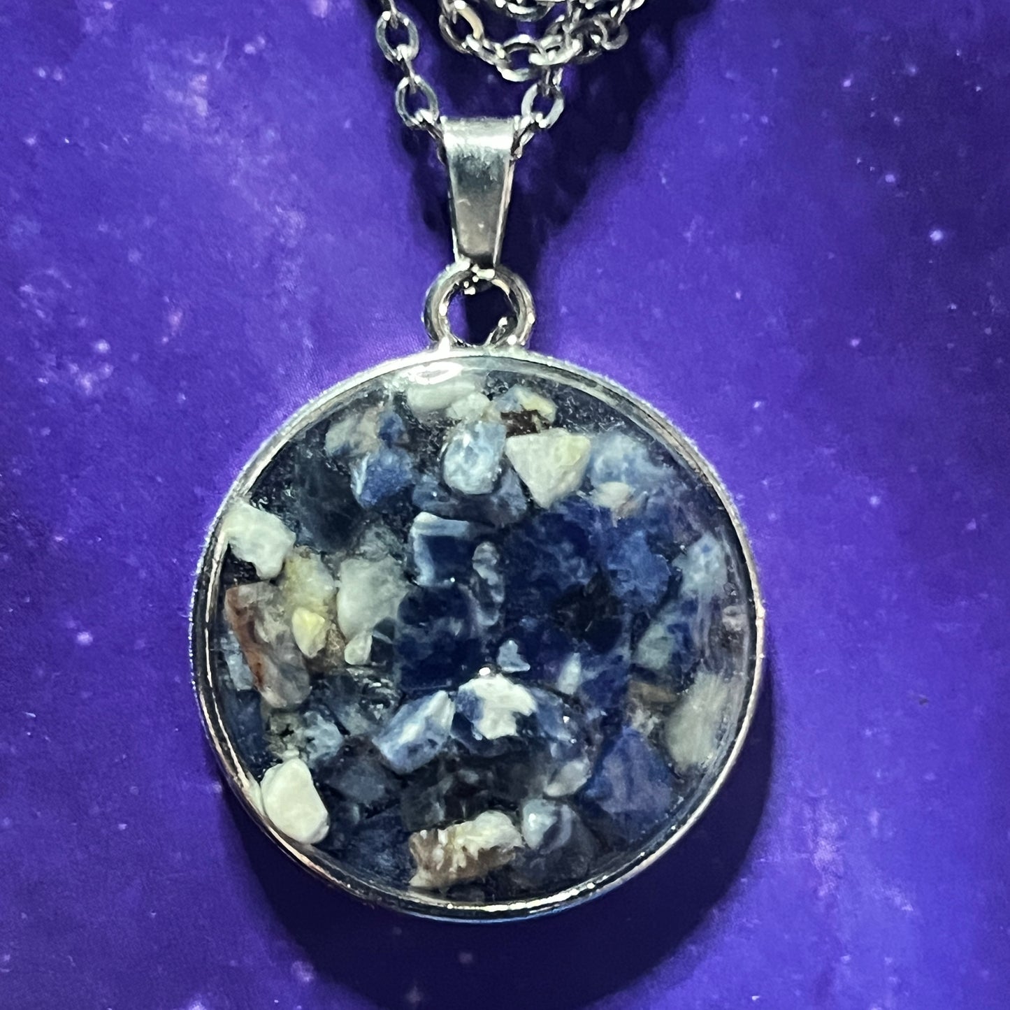Crystal Chip Necklace - VARIOUS COLOURS