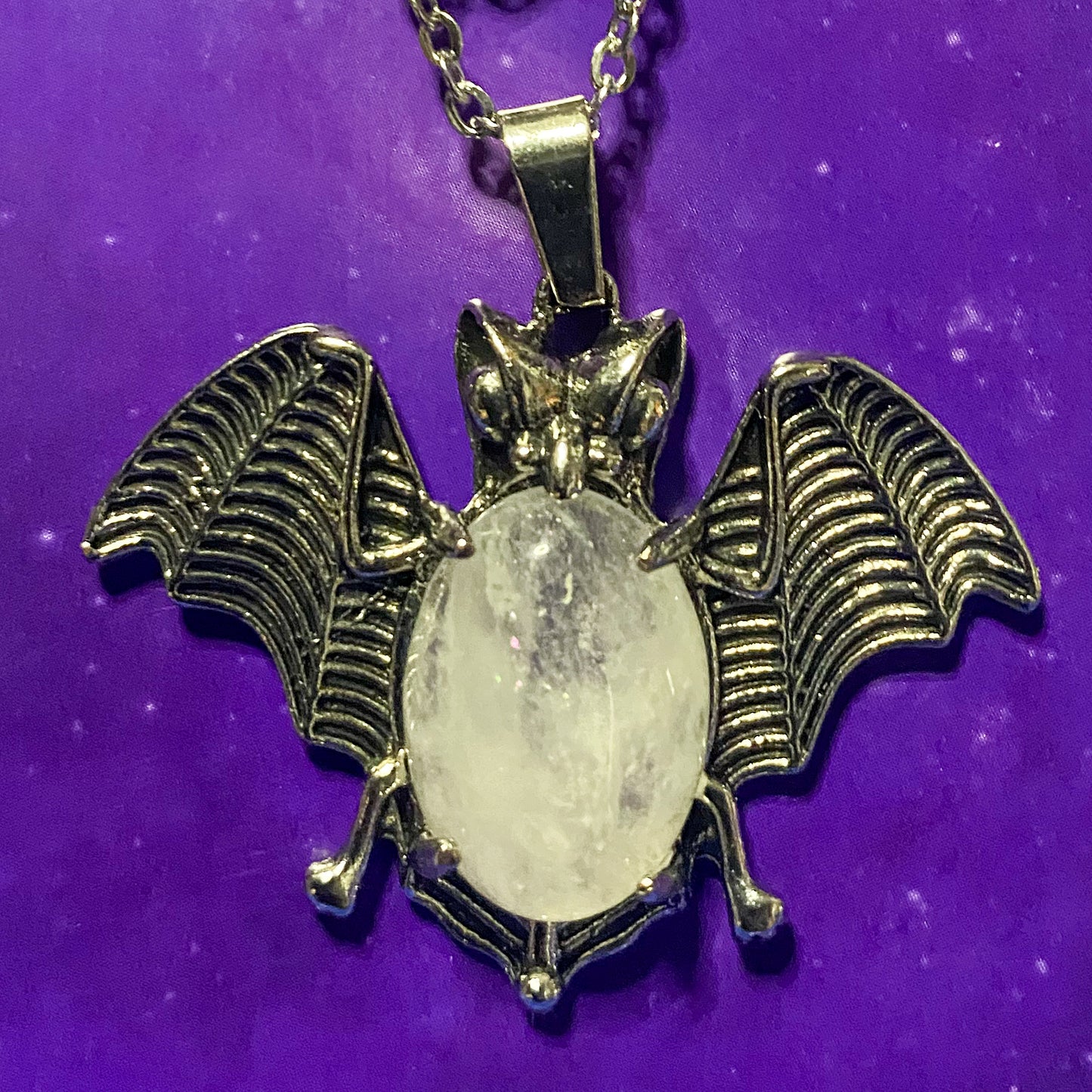 Crystal Bat Necklace - VARIOUS COLOURS