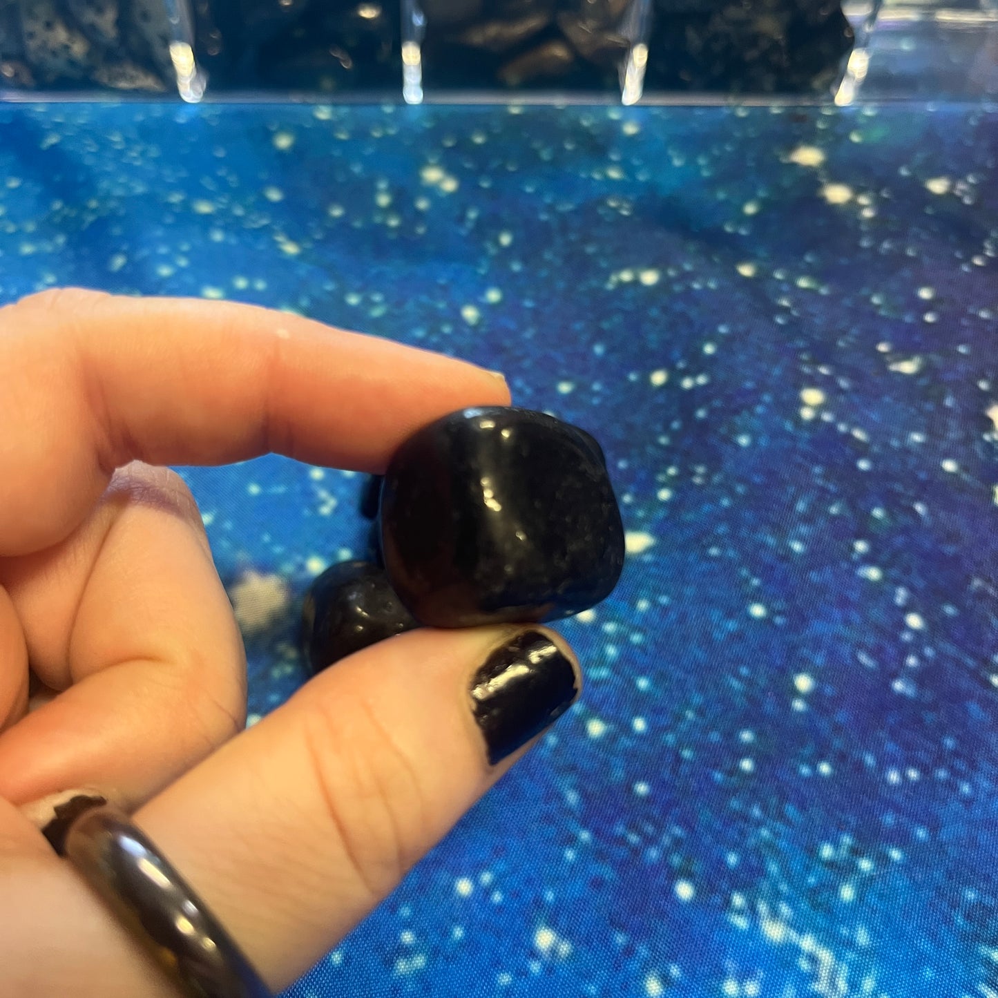 Black Tourmaline Tumbled Stone
