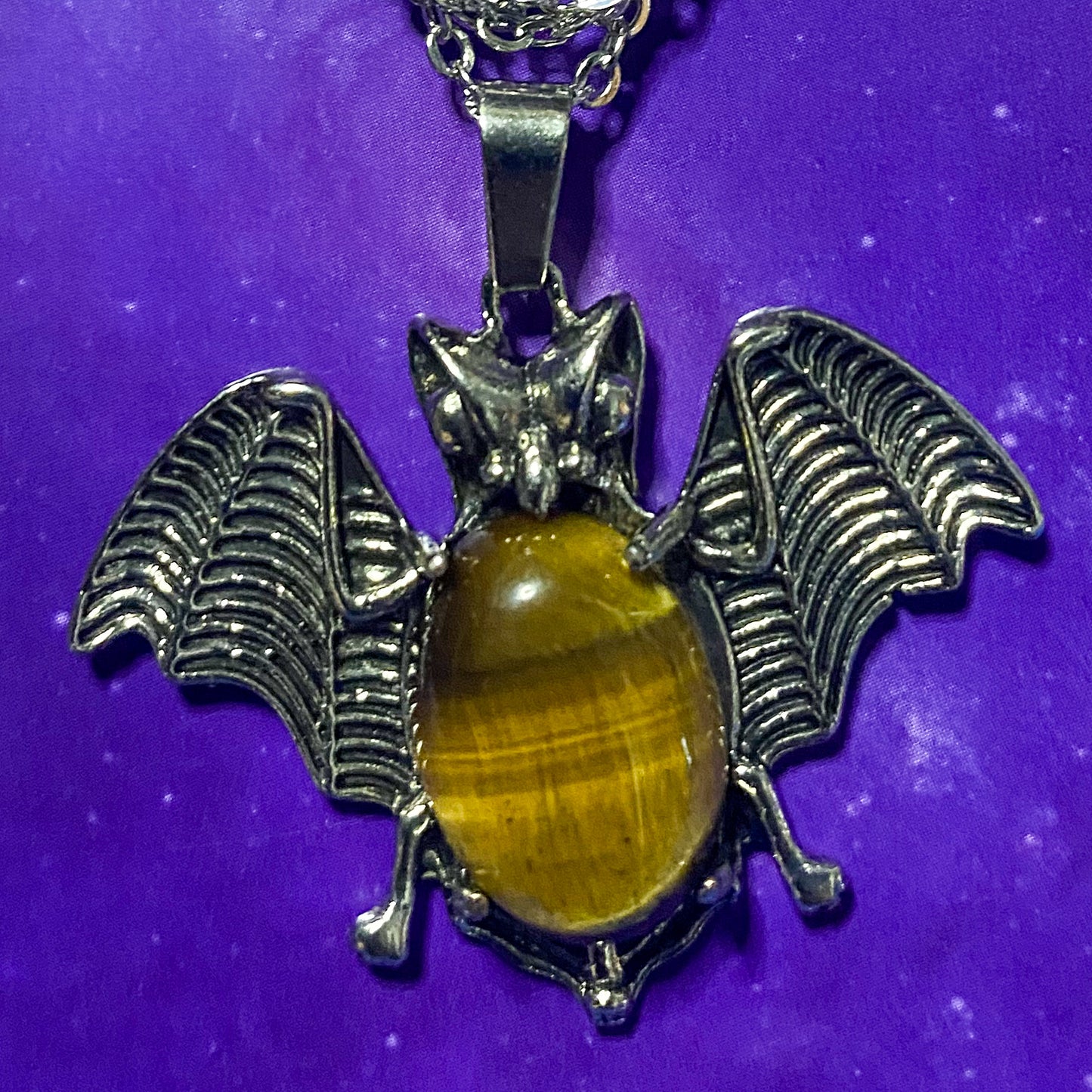 Crystal Bat Necklace - VARIOUS COLOURS