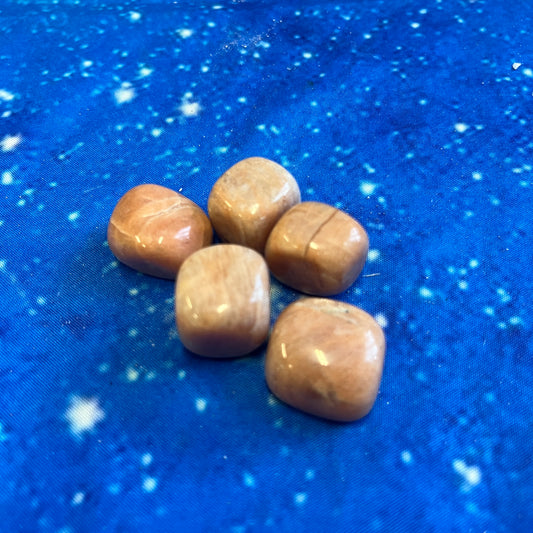 Peach Moonstone Tumbled Stone