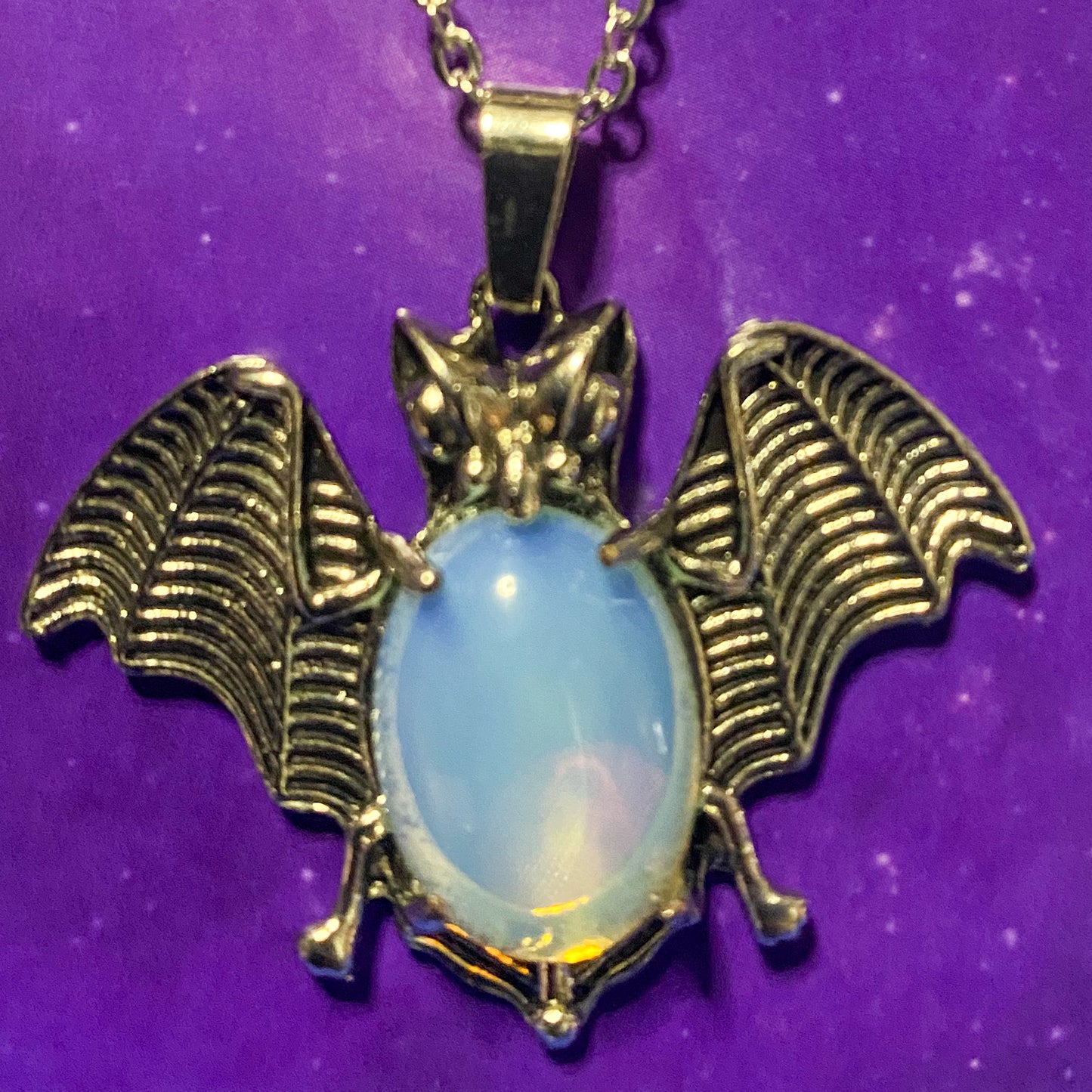 Crystal Bat Necklace - VARIOUS COLOURS