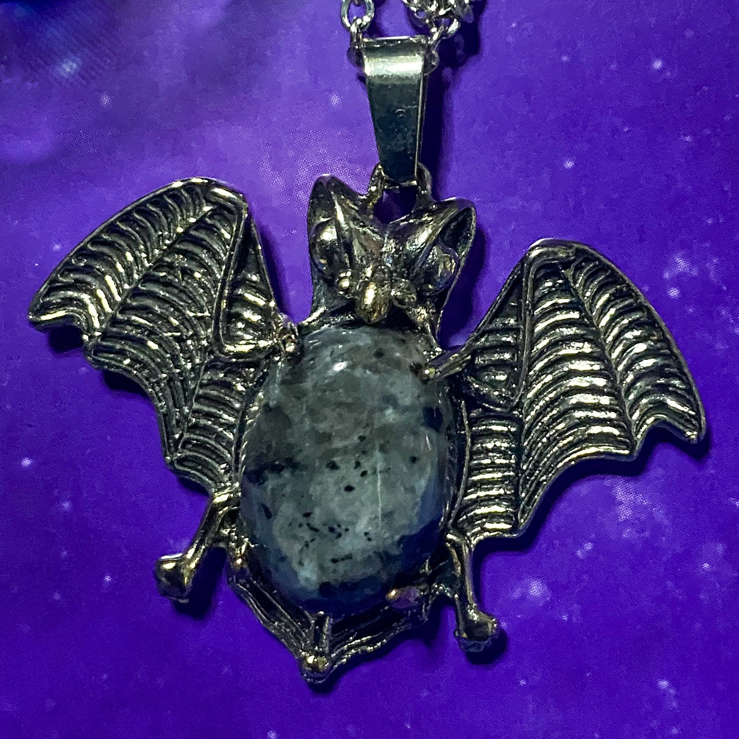 Crystal Bat Necklace - VARIOUS COLOURS