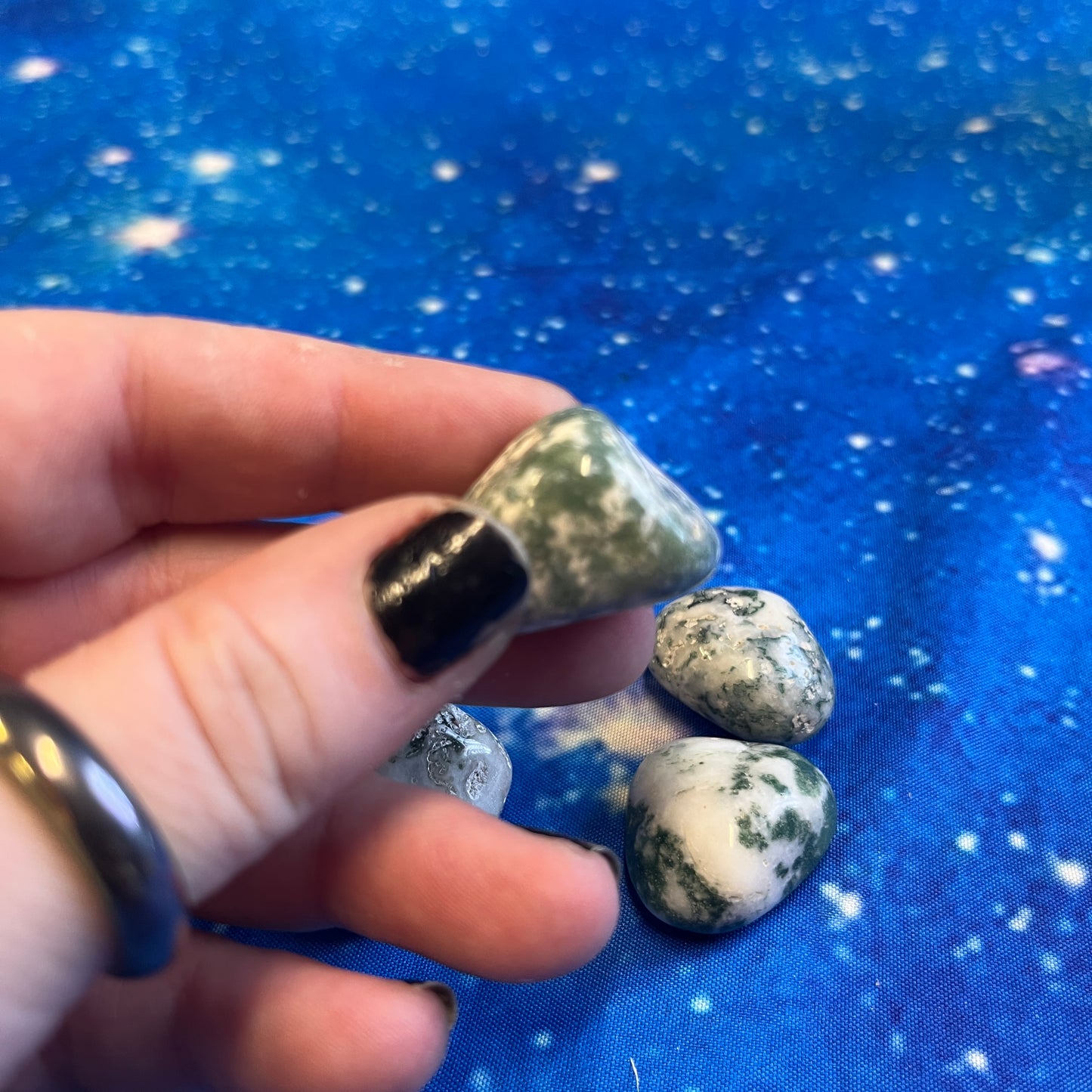 Tree Agate Tumbled Stone