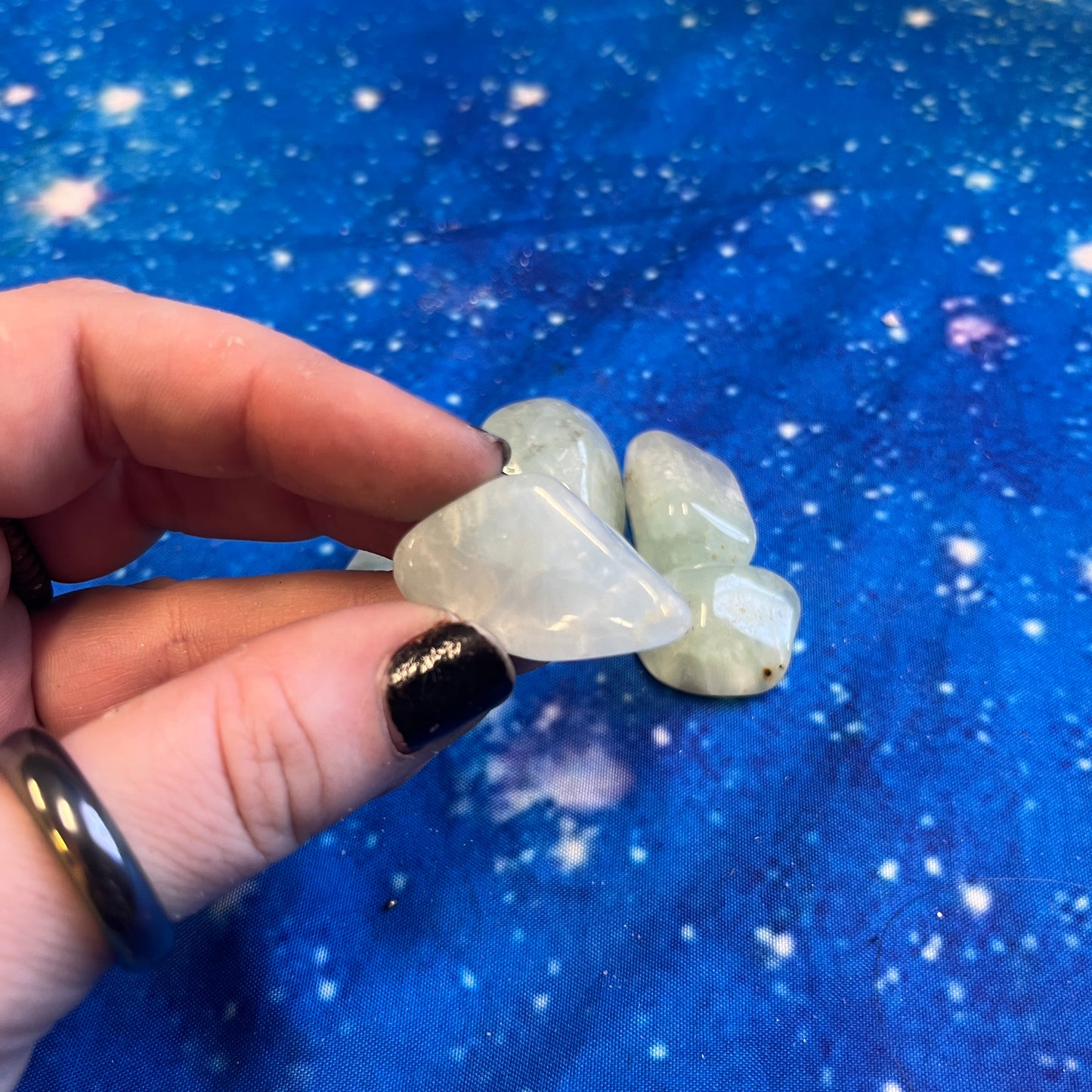 Prehenite - Tumbled