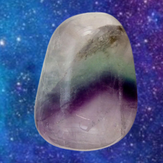 Fluorite Tumbled Crystal - Large