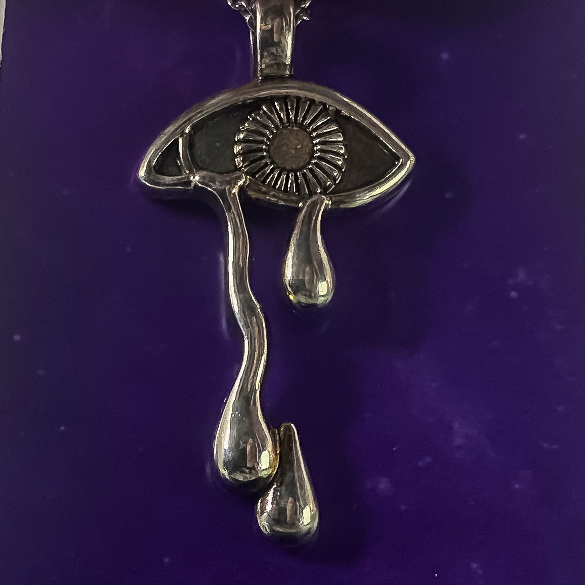 Trippy Drippy Eye Necklace