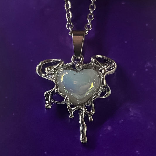 Whimsical Heart Pendant