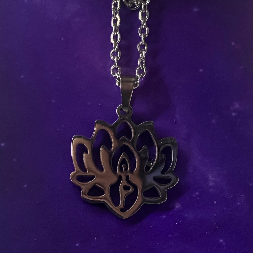 Yoga Lotus Necklace