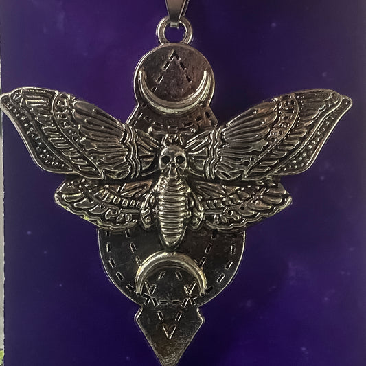 Large Celestial Moth Necklace