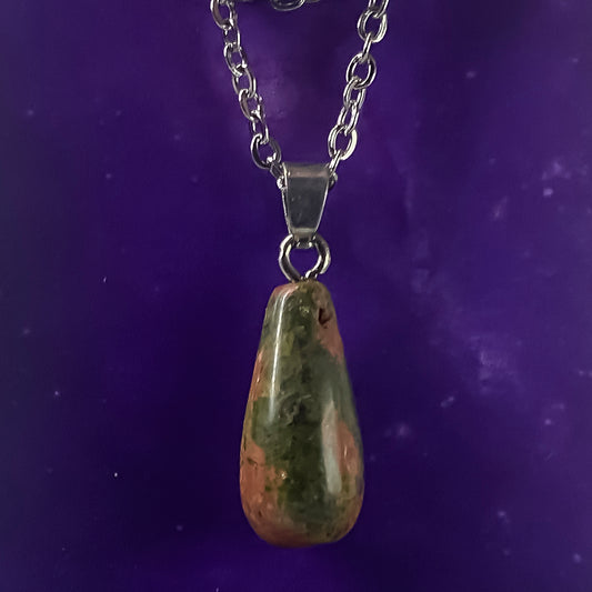 Crystal Drop Necklace - 1