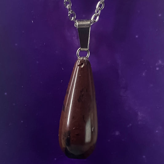 Crystal Drop Necklace - 5
