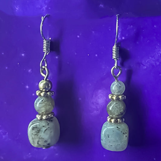 Labradorite Earrings