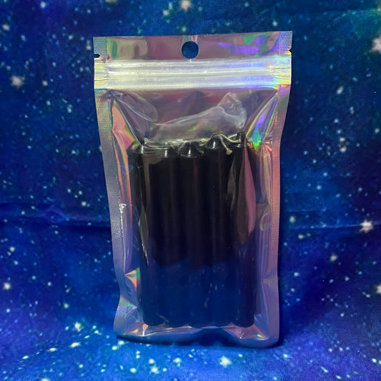 5 Pack Spell Candles - Black